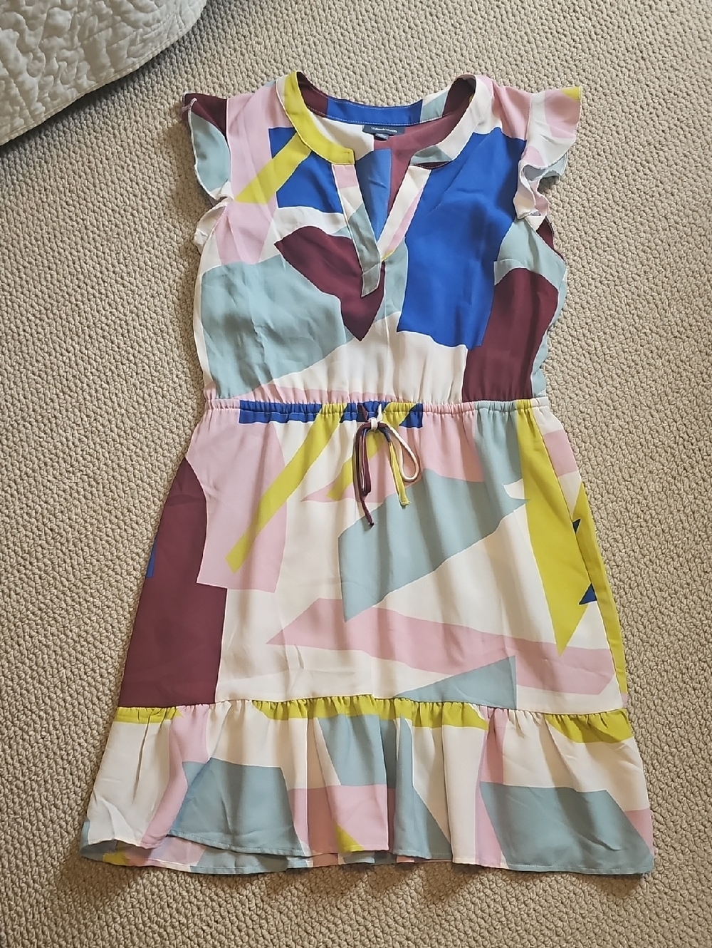 Modcloth Geometric Dress Sz L